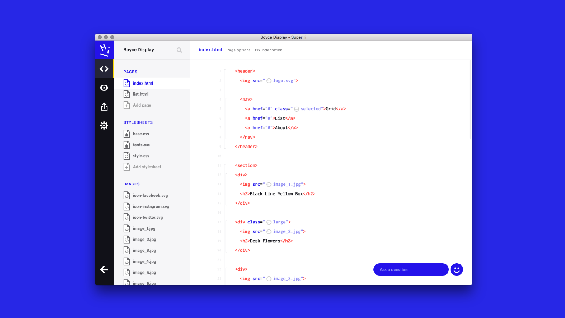 Our custom code editor helps new coders learn online – SuperHi